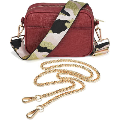 Ladies Cross Body Bag - Berry Camo