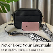 Ladies Cross Body Bag - Lipstick Pink