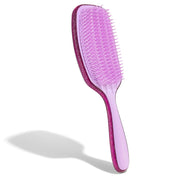 Curly Hair Brush for Detangling - Purple Glitter