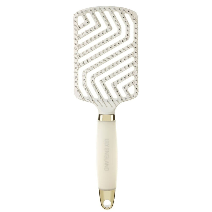 Flexible Paddle Brush Gel Handle - Beige