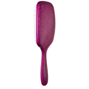 Curly Hair Brush for Detangling - Purple Glitter