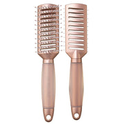 Vent Hair Brush Gel Handle - Matte Rose Gold