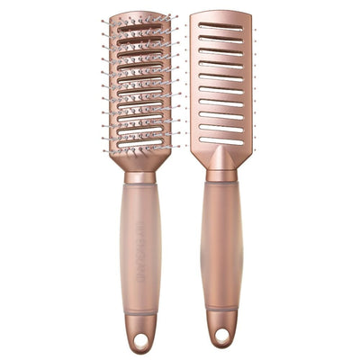 Vent Hair Brush Gel Handle - Matte Rose Gold