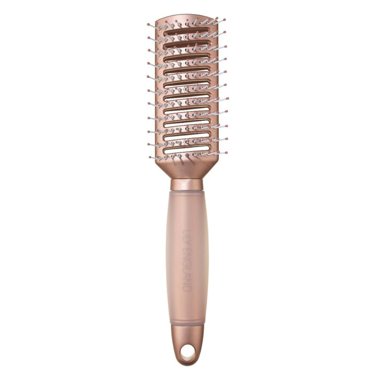 Vent Hair Brush Gel Handle - Matte Rose Gold