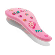 Detangling Brush - Pink + 39 Stickers